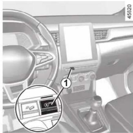 RENAULT Captur (2020) - Special feature of the automatic engine re-start - 3