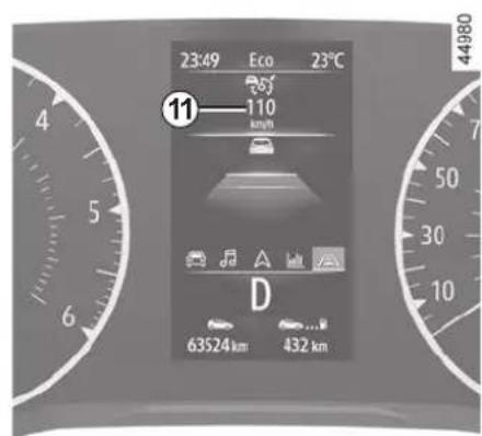 23:49 Eco 23°C 11—110 km/h D 63524 km 432 km