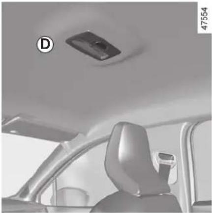 RENAULT Captur (2020) - INTERIOR LIGHTING: changing bulbs (2/3) - 1