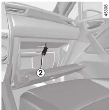 RENAULT Captur (2020) - Luggage compartment light - 1