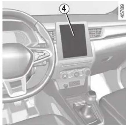 RENAULT Captur (2020) - Vehicles fitted with a multimedia screen. - 1