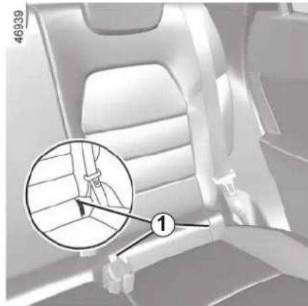 RENAULT Captur (2020) - Attachment using the ISOFIX system - 4