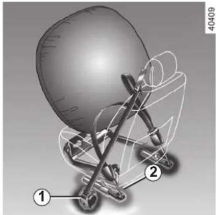 RENAULT Captur (2020) - METHODS OF RESTRAINT IN ADDITION TO THE FRONT SEAT BELTS (1/6) - 1