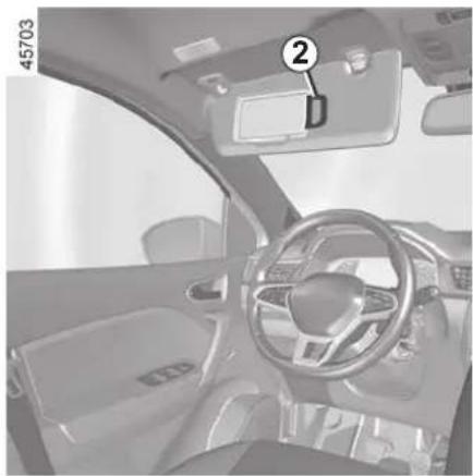 RENAULT Captur (2020) - PASSENGER COMPARTMENT STORAGE, FITTINGS (1/4) - 2