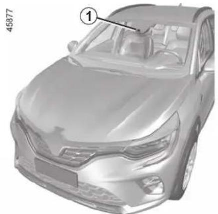 RENAULT Captur (2020) - DETECTION OF ROAD SIGNS (1/4) - 1