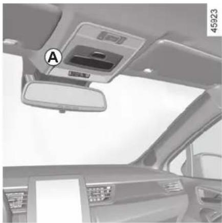 RENAULT Captur (2020) - INTERIOR LIGHTING: changing bulbs (1/3) - 1