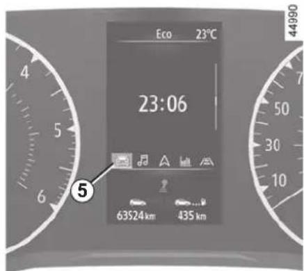 Eco 23°C 23:06 5 63524 km 435 km