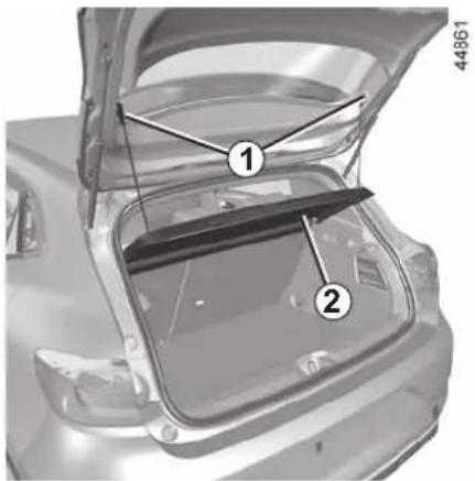 RENAULT Clio (2020) - REAR PARCEL SHELF - 1