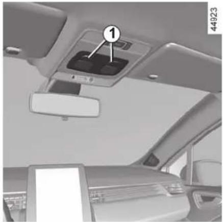 RENAULT Clio (2020) - INTERIOR LIGHTING: changing bulbs (1/2) - 2