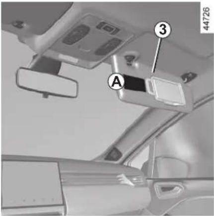 RENAULT Clio (2020) - CHILD SAFETY: deactivating, activating AIRBAG front passenger (2/3) - 1
