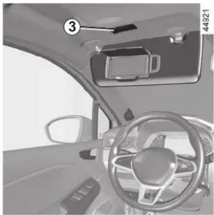 RENAULT Clio (2020) - Courtesy mirrors - 1