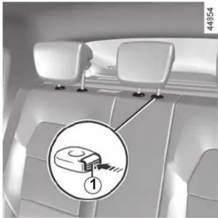 RENAULT Clio (2020) - REAR HEAD RESTS - 1