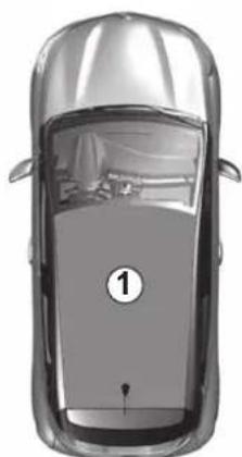 RENAULT Clio (2020) - STARTING, STOPPING THE ENGINE: vehicle with card (1/3) - 1
