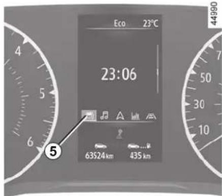 Eco 23°C 23:06 5 63524 km 435 km