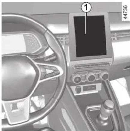 RENAULT Clio (2020) - CLOCK AND EXTERIOR TEMPERATURE (1/2) - 1