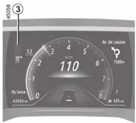 45058 3 5.3 Line km/h 110 My Sense 63524 km Av. de Lauzum 1500m 8 435 km