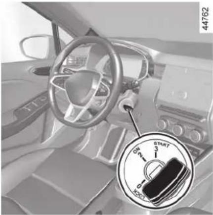 RENAULT Clio (2020) - IGNITION SWITCH: vehicle with key - 1