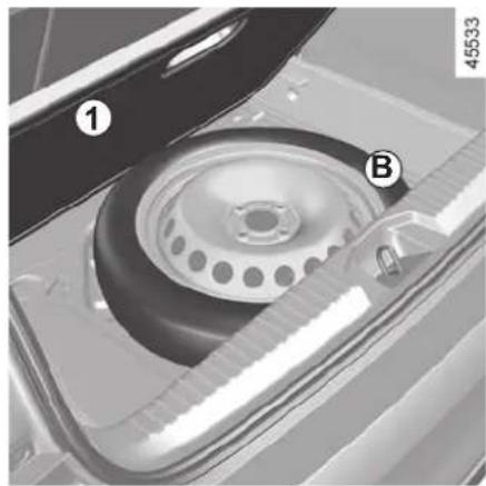 RENAULT Clio (2020) - Emergency spare wheel - 2