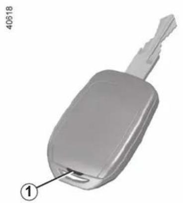 RENAULT Clio (2020) - REMOTE CONTROL KEY: BATTERY: battery (1/2) - 1