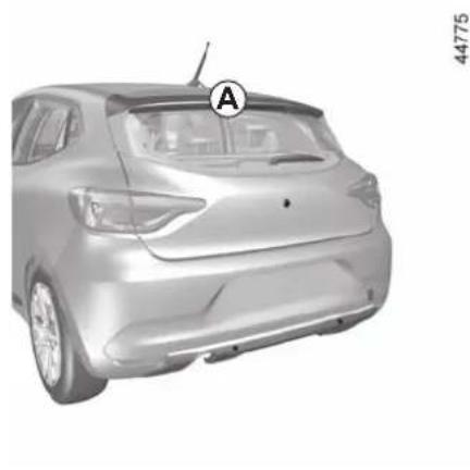 RENAULT Clio (2020) - Precautions during use Handling the tailgate - 1