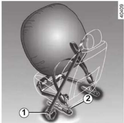 RENAULT Clio (2020) - METHODS OF RESTRAINT IN ADDITION TO THE FRONT SEAT BELTS (1/6) - 1