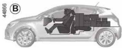 RENAULT Clio (2020) - TRANSPORTING OBJECTS IN THE LUGGAGE COMPARTMENT - 2