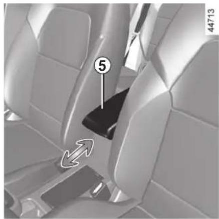 RENAULT Clio (2020) - For safety reasons, carry out any adjustments when the vehicle is not being driven. - 1