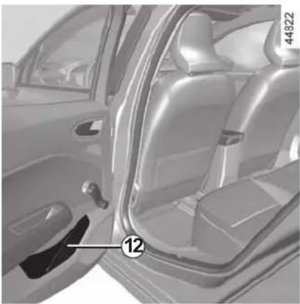 RENAULT Clio (2020) - PASSENGER COMPARTMENT STORAGE, FITTINGS (5/5) - 1