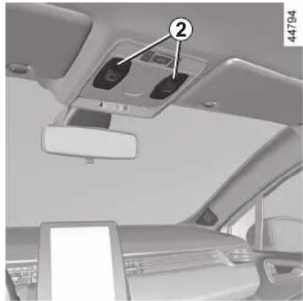 RENAULT Clio (2020) - INTERIOR LIGHTING: changing bulbs (1/2) - 4