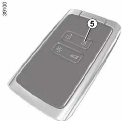 RENAULT Clio (2020) - Hands-free locking when moving away from the vehicle - 1
