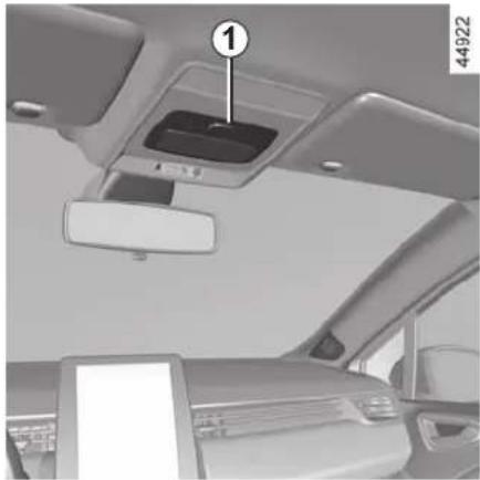 RENAULT Clio (2020) - INTERIOR LIGHTING: changing bulbs (1/2) - 1