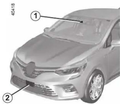 RENAULT Clio (2020) - SAFE DISTANCE ALERT (1/4) - 1