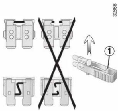 Diagram illustrating a mechanical assembly or disassembly process with labeled components and directional arrows