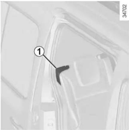 RENAULT Kangoo Z.E. (2020) - REAR BENCH SEAT: functions (1/2) - 1