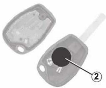 RENAULT Kangoo Z.E. (2020) - Replacing the remote control battery - 2