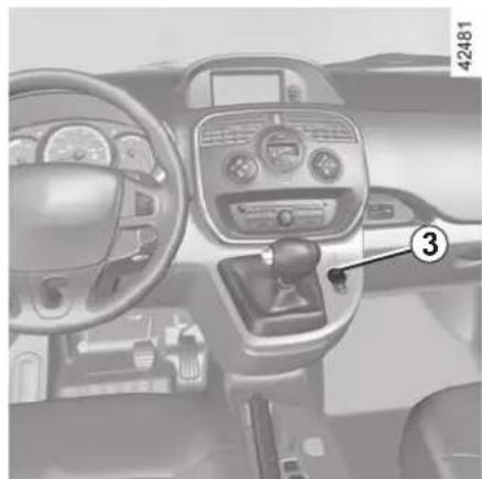 RENAULT Kangoo Z.E. (2020) - Headlight flasher - 1