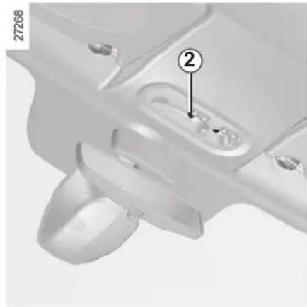 RENAULT Kangoo Z.E. (2020) - INTERIOR LIGHTING: changing bulbs - 2