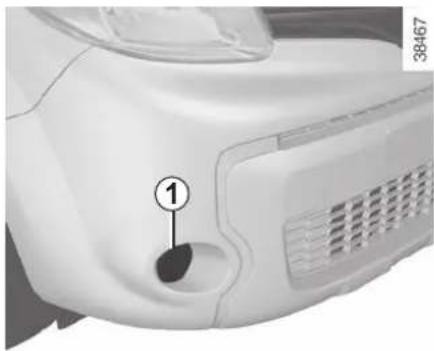 RENAULT Kangoo Z.E. (2020) - FOG LIGHTS: changing bulbs - 1