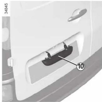 RENAULT Kangoo Z.E. (2020) - REAR LIGHTS: changing bulbs (3/3) - 2