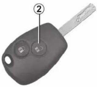 RENAULT Kangoo Z.E. (2020) - RADIO FREQUENCY REMOTE CONTROL, KEY: use (2/2) - 1