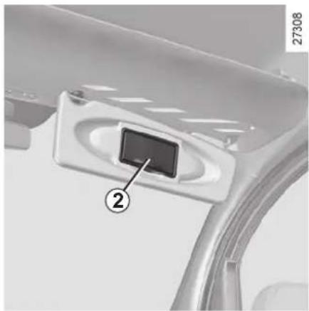 RENAULT Kangoo Z.E. (2020) - Front sun visor - 1