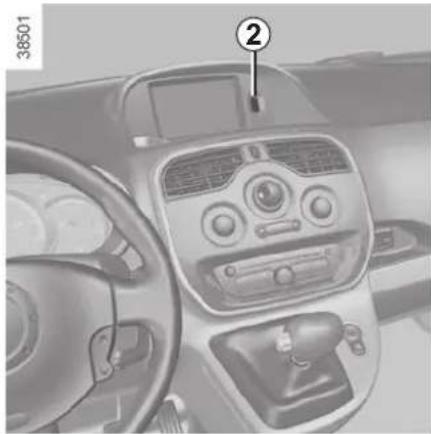 RENAULT Kangoo Z.E. (2020) - Front passengerairbag activation - 1