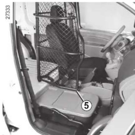 RENAULT Kangoo Z.E. (2020) - To rotate the partition - 2