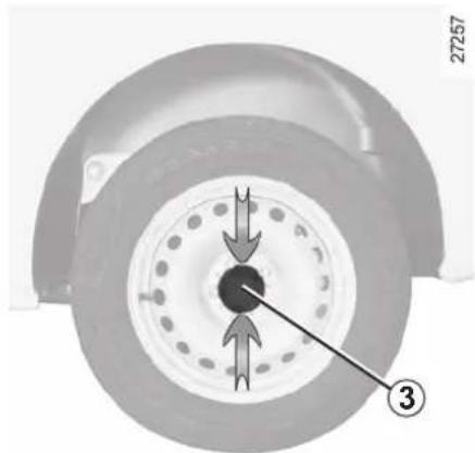 RENAULT Kangoo Z.E. (2020) - Wheel trim 1 (concealed wheel bolts) - 1