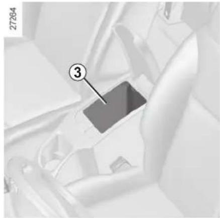 RENAULT Kangoo Z.E. (2020) - Centre console storage compartment 3 - 1