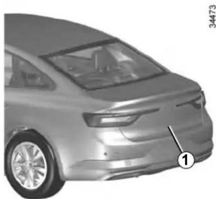 RENAULT Talisman (2020) - LUGGAGE COMPARTMENT: 4 door versions (1/3) - 3