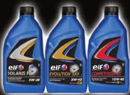 eIF SOLARIS FO 5W-30 eIF EVOLUTION 5XR 5W-40 eIF COMPETITION-ET 10W-40