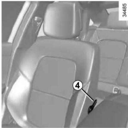RENAULT Talisman (2020) - To tilt the seatback - 1