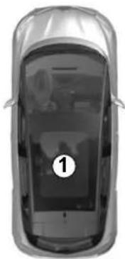 RENAULT Scenic (2020) - STARTING, STOPPING THE ENGINE: vehicle with RENAULT card (1/3) - 1