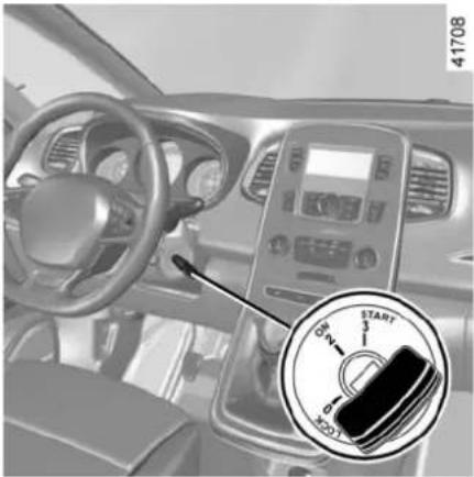 RENAULT Scenic (2020) - IGNITION SWITCH: vehicle with key - 1